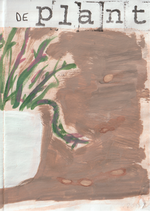 Link, leads to my zine 'De Plant'.
