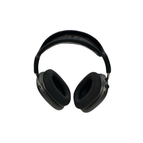 album mystery game: image is a pair of black headphones. title says 'the system sucks heres an amazing album'.