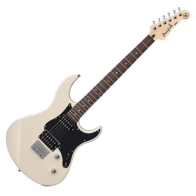 album mystery game: image is a white and black electric guitar. title says 'pagan folk metal with a lead singer who is probably a goddess'.