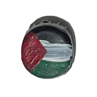 The Palestinian flag.